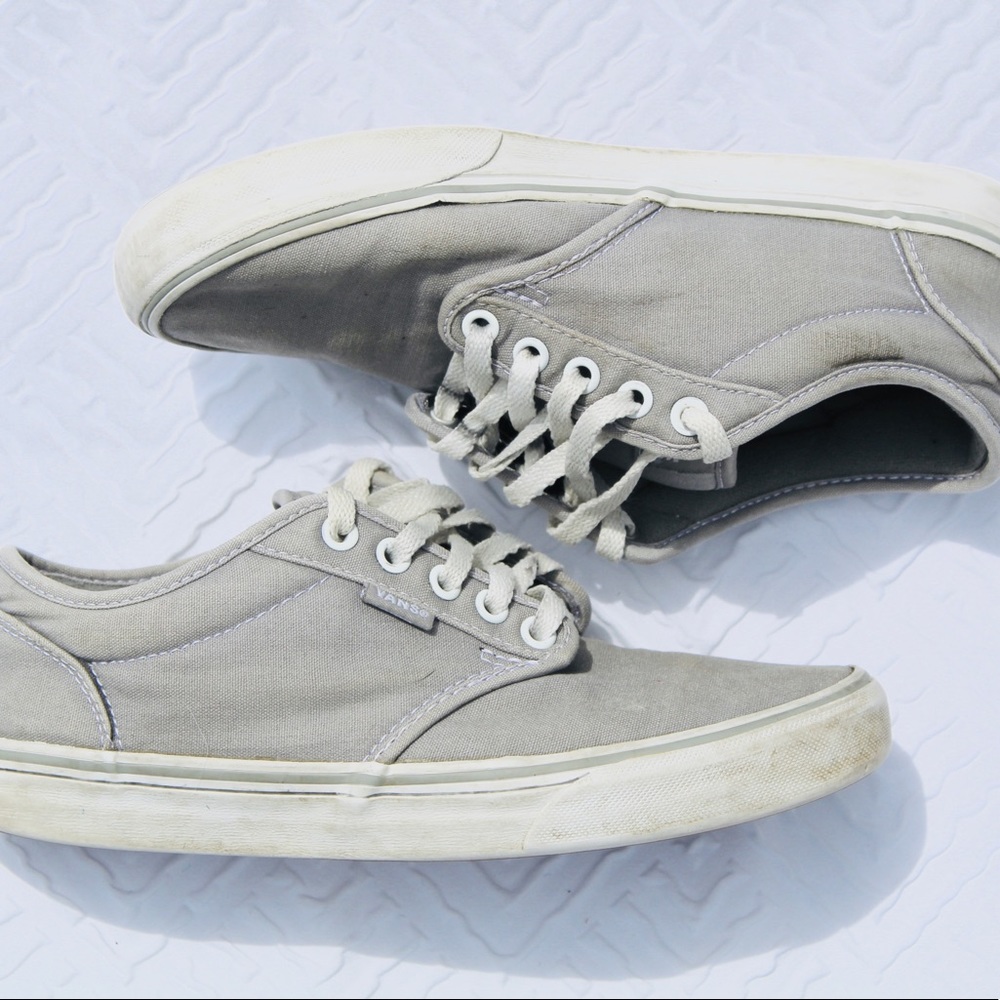 ☀️Light Grey Authentic Style Vans